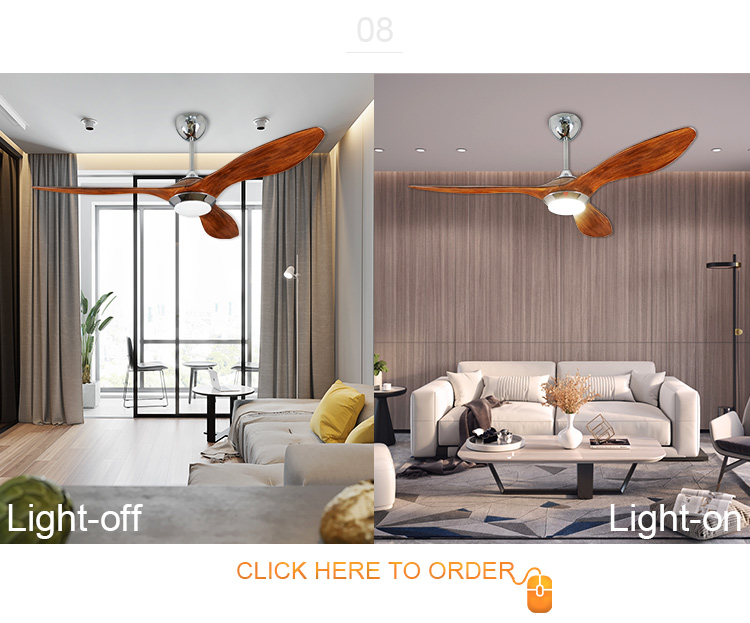 2- Cool Function High Speed Plastic Energy Saving DC Motor Ceiling Fan for Home Lighting