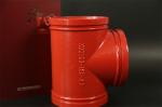 WFZT Grooved Tee Fittings Leak Free Groove Coupling Pipe Fitting