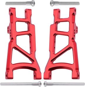 Quality Red Rear Suspension Control Arms Ordinary Anodized 10um CNC Aluminum Parts wholesale