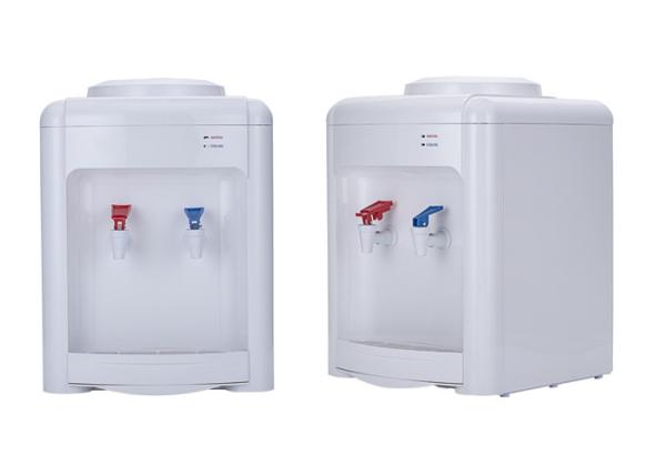 Electrical Cooling Office Hot Cold Water Dispenser White Color ABS Plastic