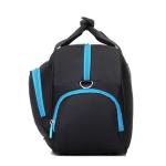 Large Black Waterproof Polyester Travel Bags For Men With Logo Zipper