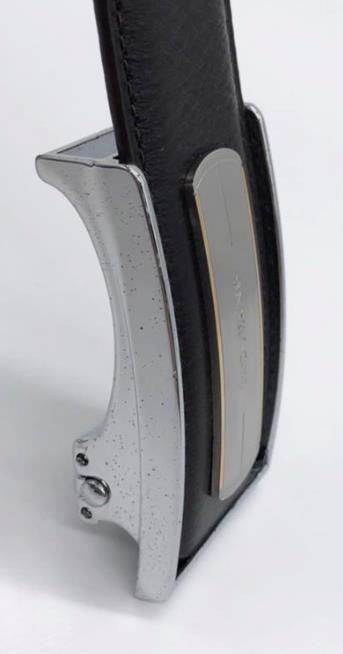 Brown Automatic Ratchet Belt , Leather Trendy Mens Belts 100 - 140cm Length