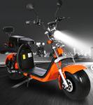 Mini Electric Moped Scooter Bike E Bike 72v 60km EEC COC Citycoco 1500w Fat Tire