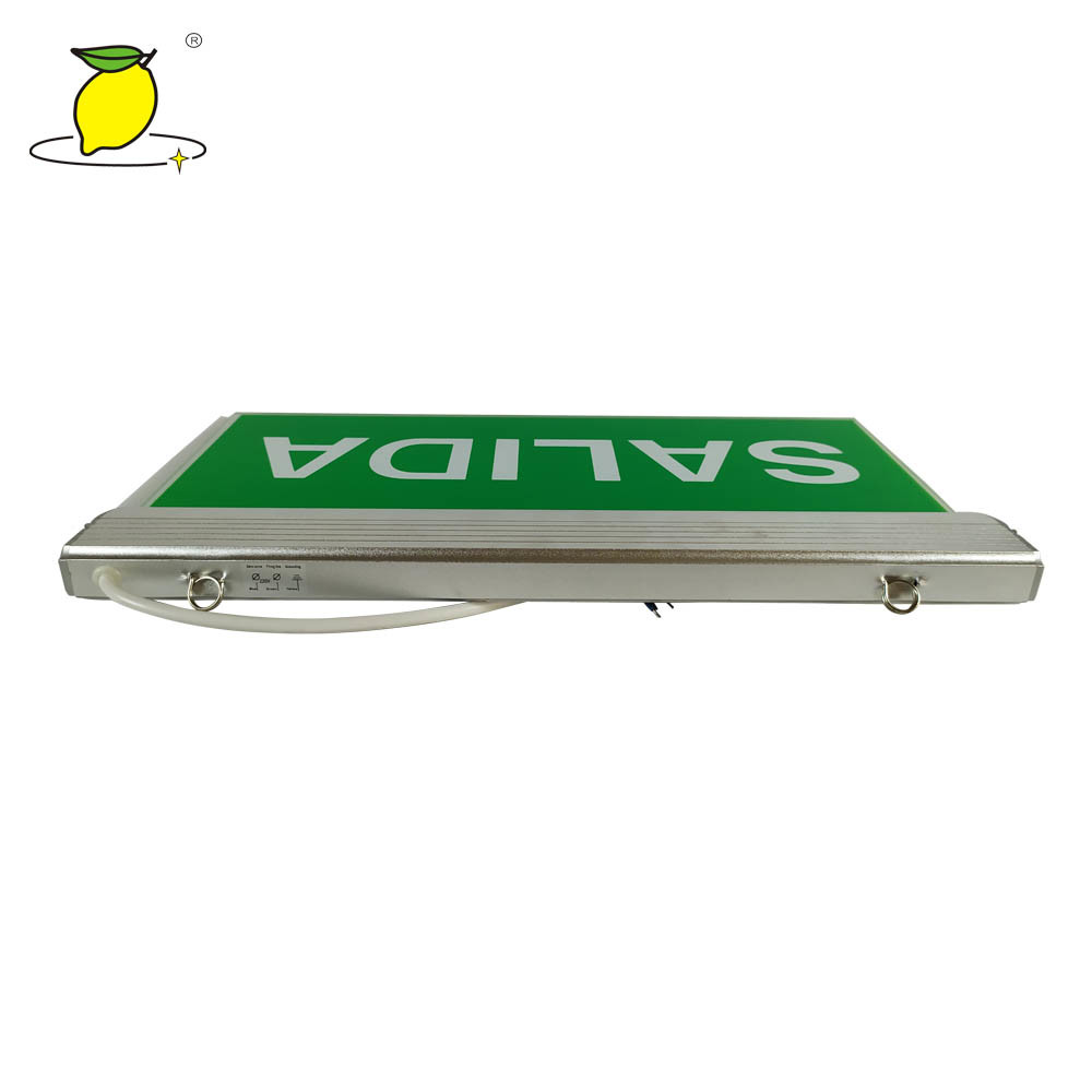 LED Emergency Lighting Fire Exit Signs For Movie Theater / Supermarket