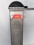 EC210B Excavator Spare Parts , 310MM Excavator Radiator