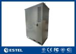 Waterproof Three Bay Outdoor Telecom Cabinet Base Station Cabinet Floor Mount