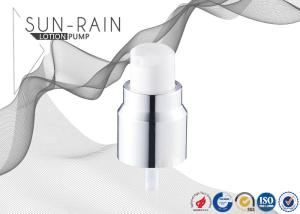 Quality 0.23cc Silver plastic Liquid soap dispenser pumps for cosmetic lotion bottle SR-0805 wholesale