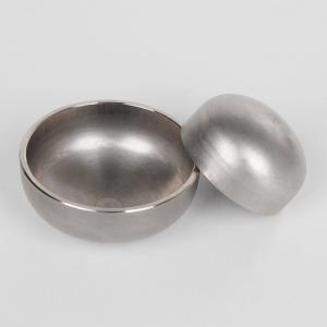 Quality Seamless DIN JIS Stainless Steel Pipe Cap SCH10 SCH40 SCH60 wholesale