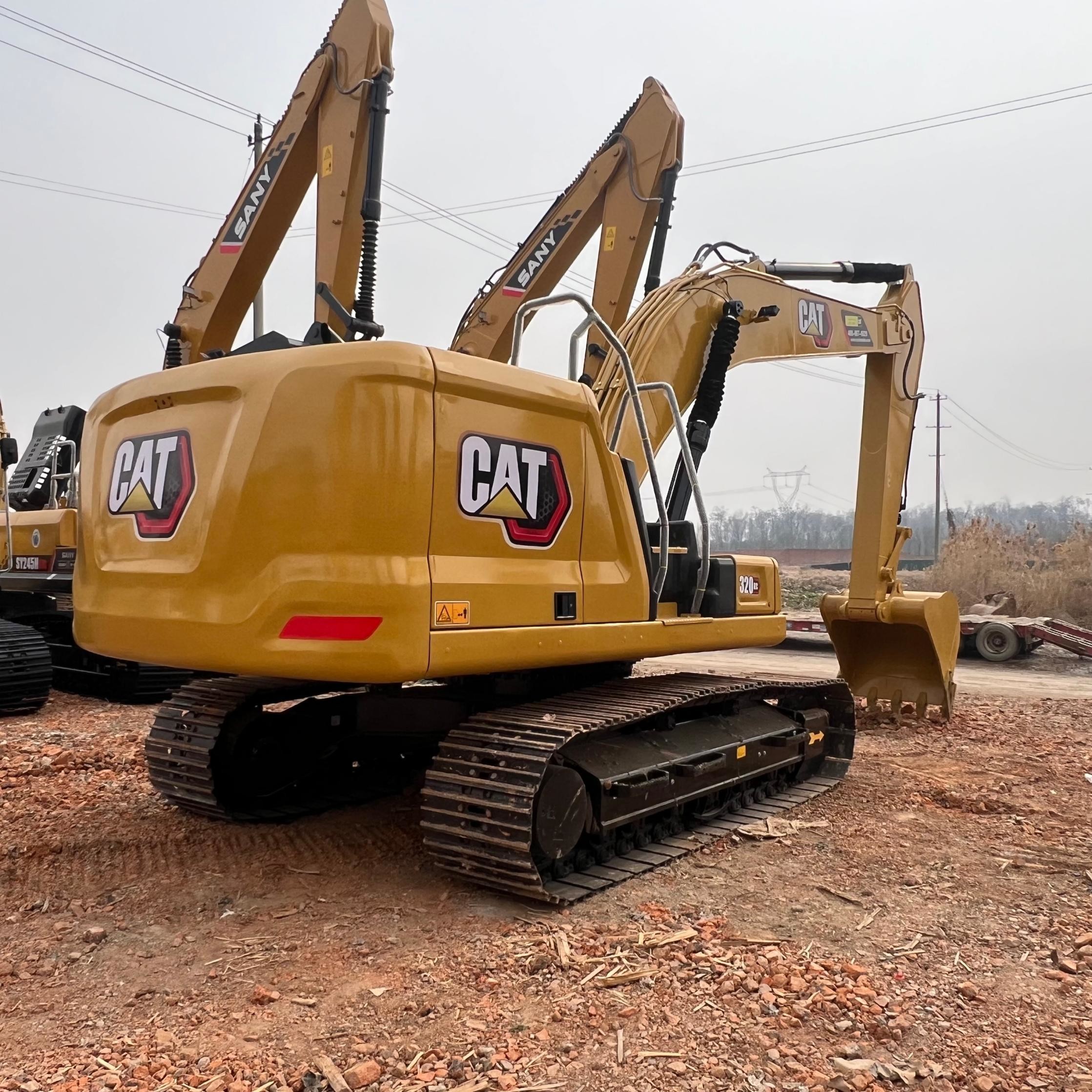 Cat 320gc Excavator 20 Ton Crawler Digger Medium Used Earthmoving Machinery