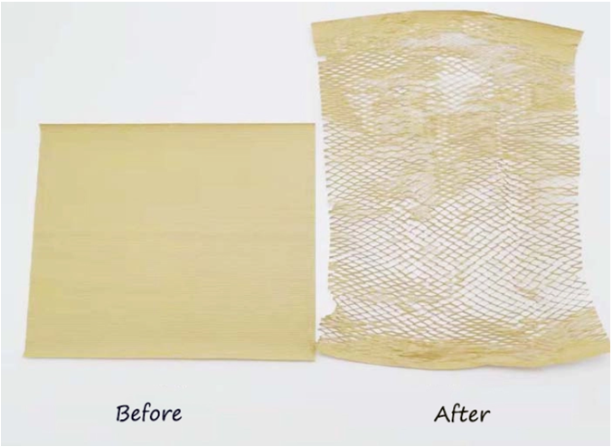 Anti Breaking Honeycomb Kraft Paper 250m 840m