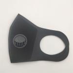 Antifogging Black FDA Valved Kn95 Respirator Mask