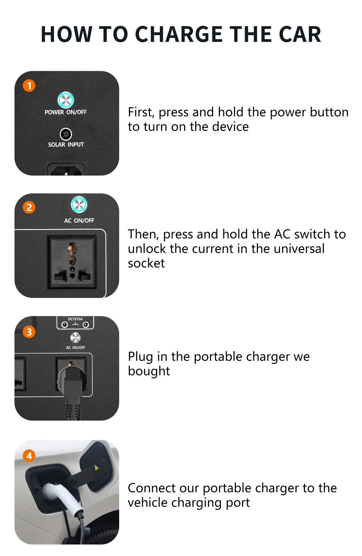 2304WH Portable Emergency Rescue Battery Mobile Power Bank Overvoltage Protection
