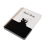 142*210mm Organizer Planner Book 100gsm Hardcover Durable Spiral Bound Notebook