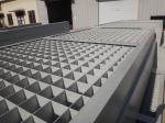 Square Reinforced Molded Fiberglass Grating With 6x6mm Cross Bar