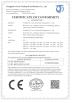 Guangzhou Yuxin Amusement Equipment Co., Ltd. Certifications