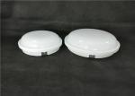 SMD 2835 Metal Bulkhead Lights , 15W 20W Round Plastic Bathroom Wall Lights