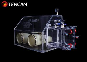 Quality 10mm Thickness Inert Atmosphere Glove Box Lab Chemical Acrylic 500mm wholesale