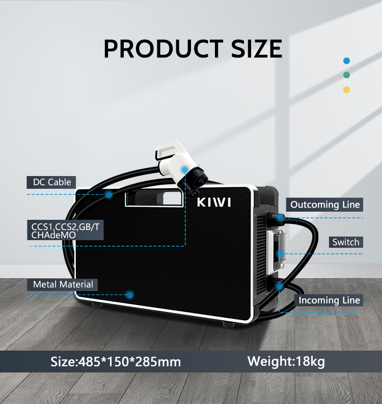 7kW Output Power Electric Vehicle Car Charger Type 2 for Supermarket and Kindergarten
