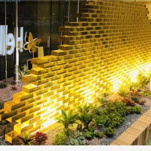 Quality Crystal Glass Brick Blocks , Ultra White Glass Tiles For Shop Fronts wholesale