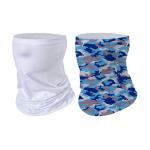 White Sport Sublimation Headscarf Blank Scarf For Sublimation Photos Printing