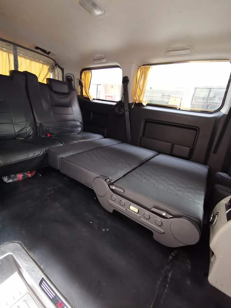HWHongRV Camper Van Bench Sofa Bed Seat For Luxury Mpv motorhome roll and rock bed seating