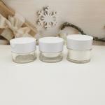 Empty AS Plastic Cosmetic Cream Jar Skincare Body Butter Containers 15g 30g 50g
