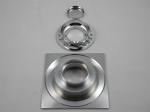 Chrome Plated Finishing Bathroom Hardware Sets Brass Floor Drain