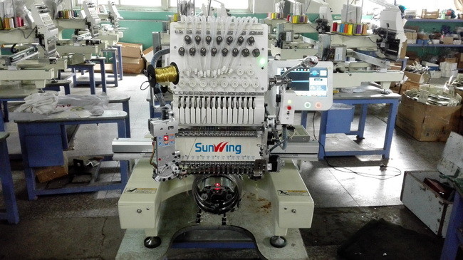 Single Head High Speed Embroidery Machine With Sequin And Cording Device