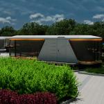 Factory Customization Modern Luxury Living Capsule House Hotel 28 Square Meters