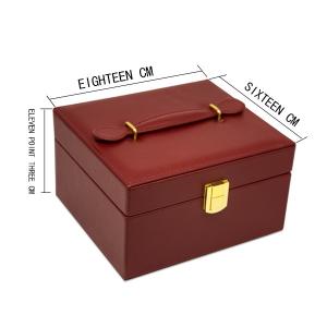 Quality MDF Divider Velvet Inside Jewelry Gift Boxes For Earring wholesale