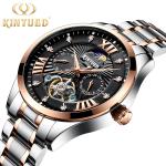 Metal Case Skeleton Mechanical Watch Minimalist Mechanical Watch