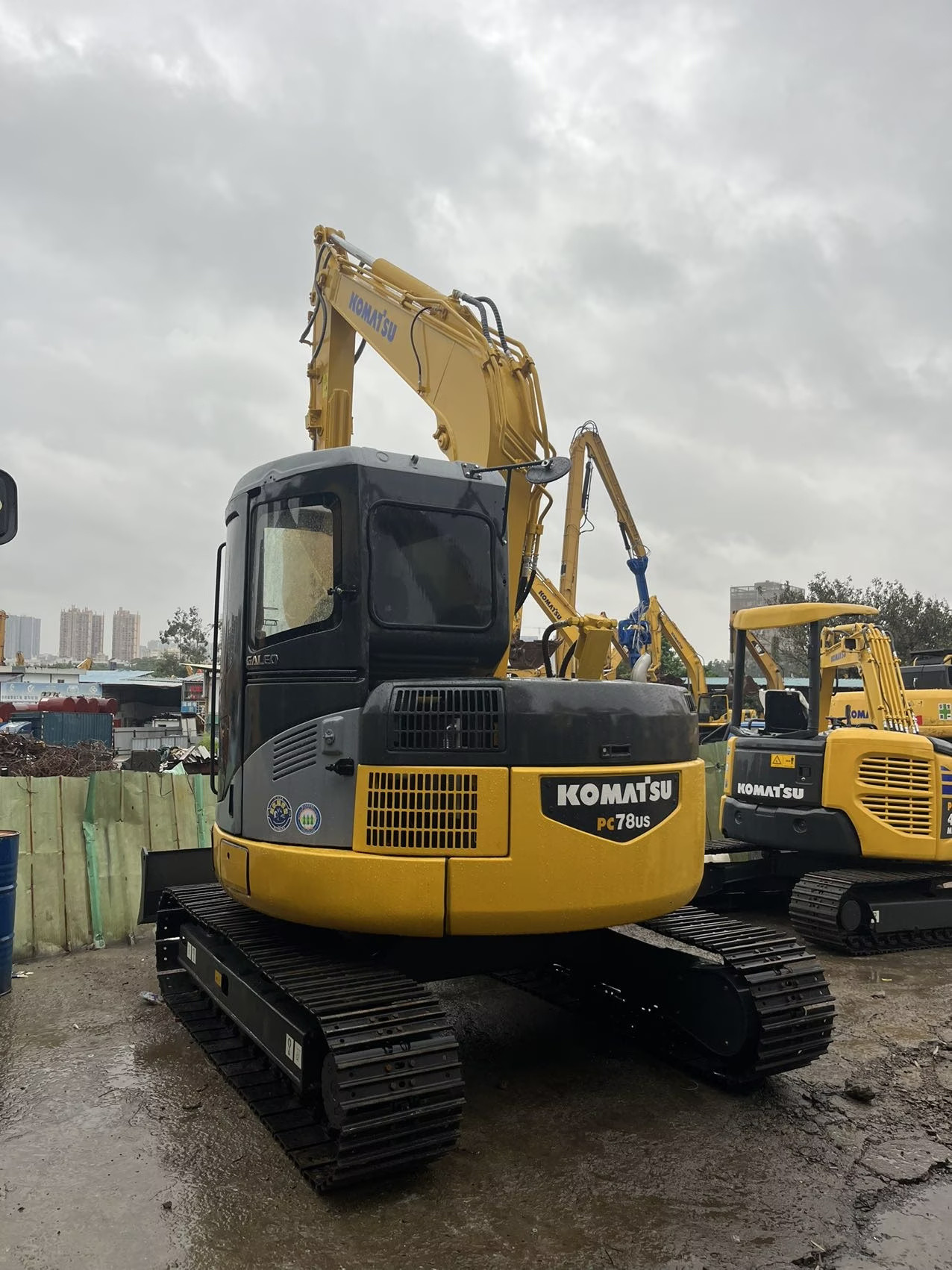 Good Conditinal Used Komastu 78US Excavator For Personal Using With 0.28m³ Capacility