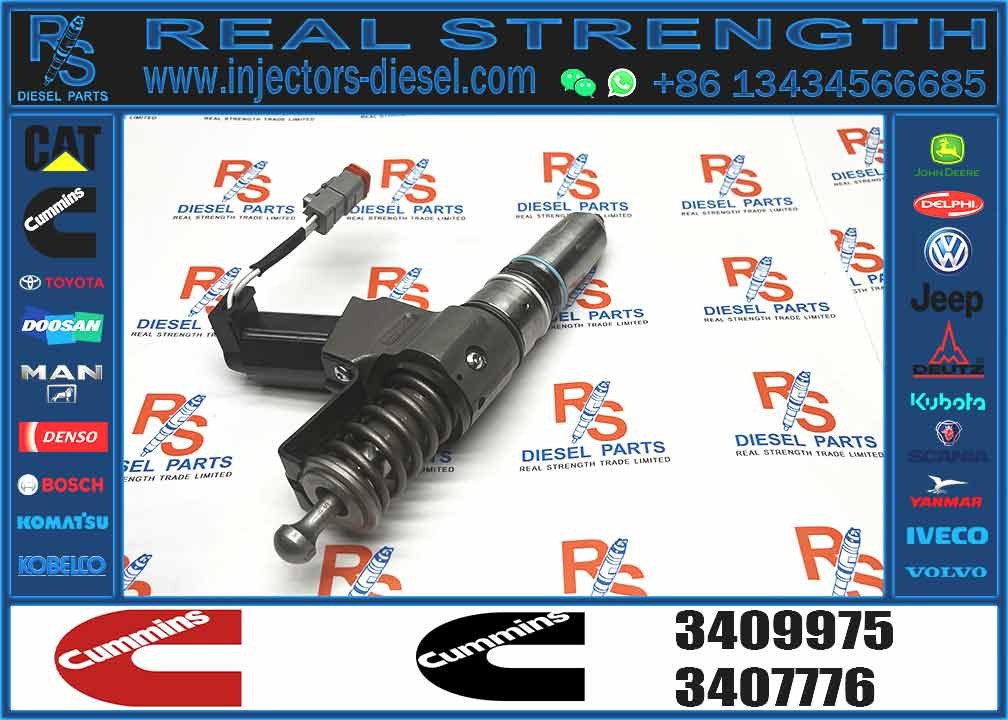 Auto Parts Common Rail Diesel Fuel Injector 3407776 3411385 3087558F For Cummins QSN14 N14