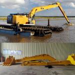 Sany Long Reach Excavator Booms Arm With Hydraulic Cylinder SY365 SY500 , High