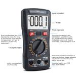 3999 Counts TRMS LCD Multimetros Professional NCV Bench Multimeter Electric