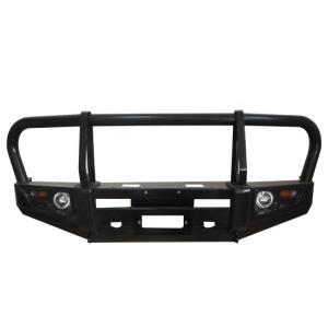 Quality Nissan Patrol Y61 Modified Bumper Stainless Steel Chromed Refit Front Bumper wholesale