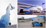 14m 16m 18m 20m Aerial Telescopic Boom Lifts DC Motor Hydraulic Articulating