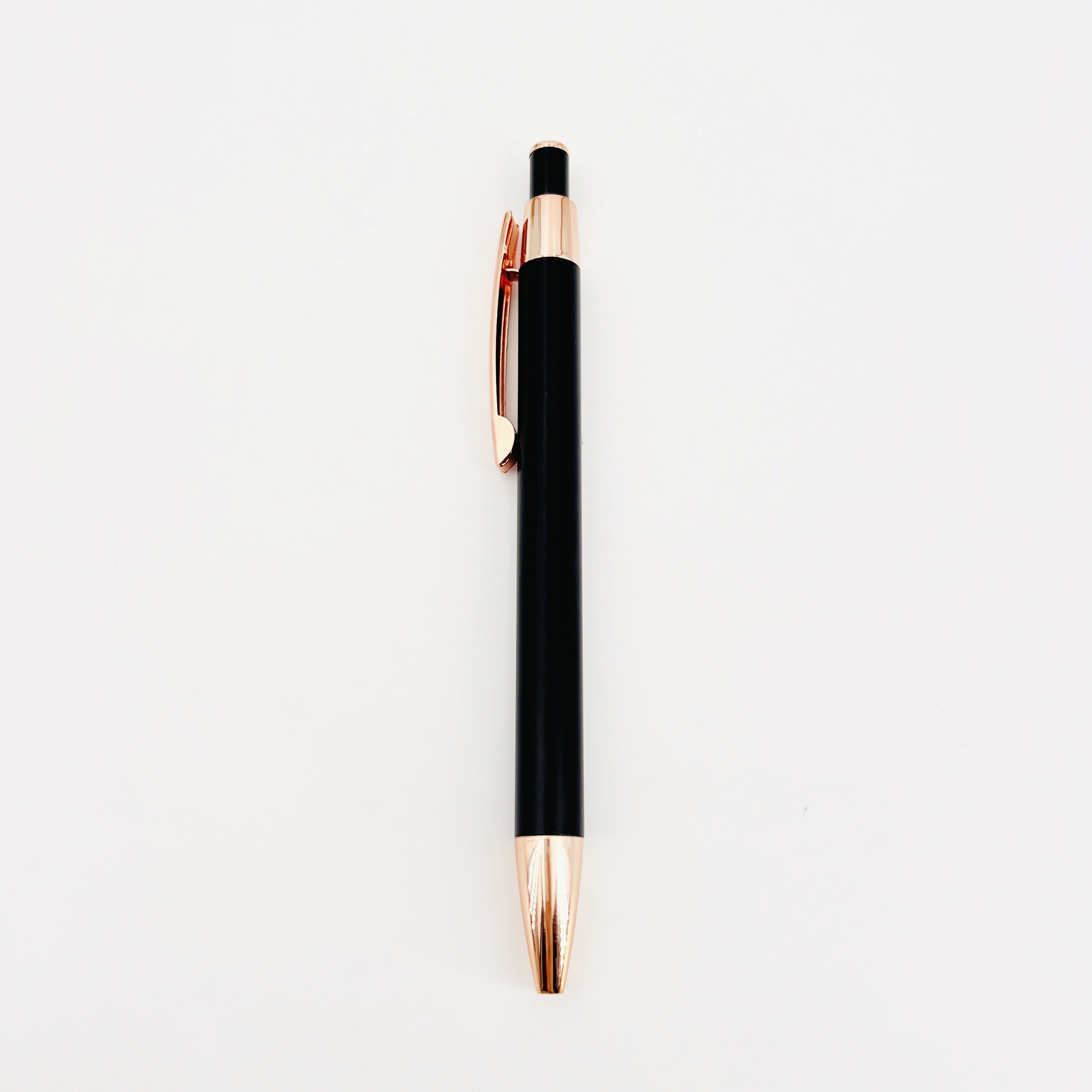 Classic Design Metal Ball Pen Press-Type Aluminum Ballpoint Pen Customized Logo