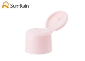 Quality Pink Plastic Flip Top Caps , Pump Aluminum Cap 24/410 28/410 SR204C wholesale