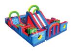 Outdoor Kids Commercial Inflatable Obstacle Course For Inflatable Playground