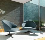 Fashion Modern reception chair leisure lobby lounge chair bar hotel designer