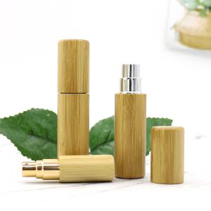Quality 10ml Bamboo Mist Spray Bottle For Travel Aromatherapy Aroma Oil Perfume wholesale