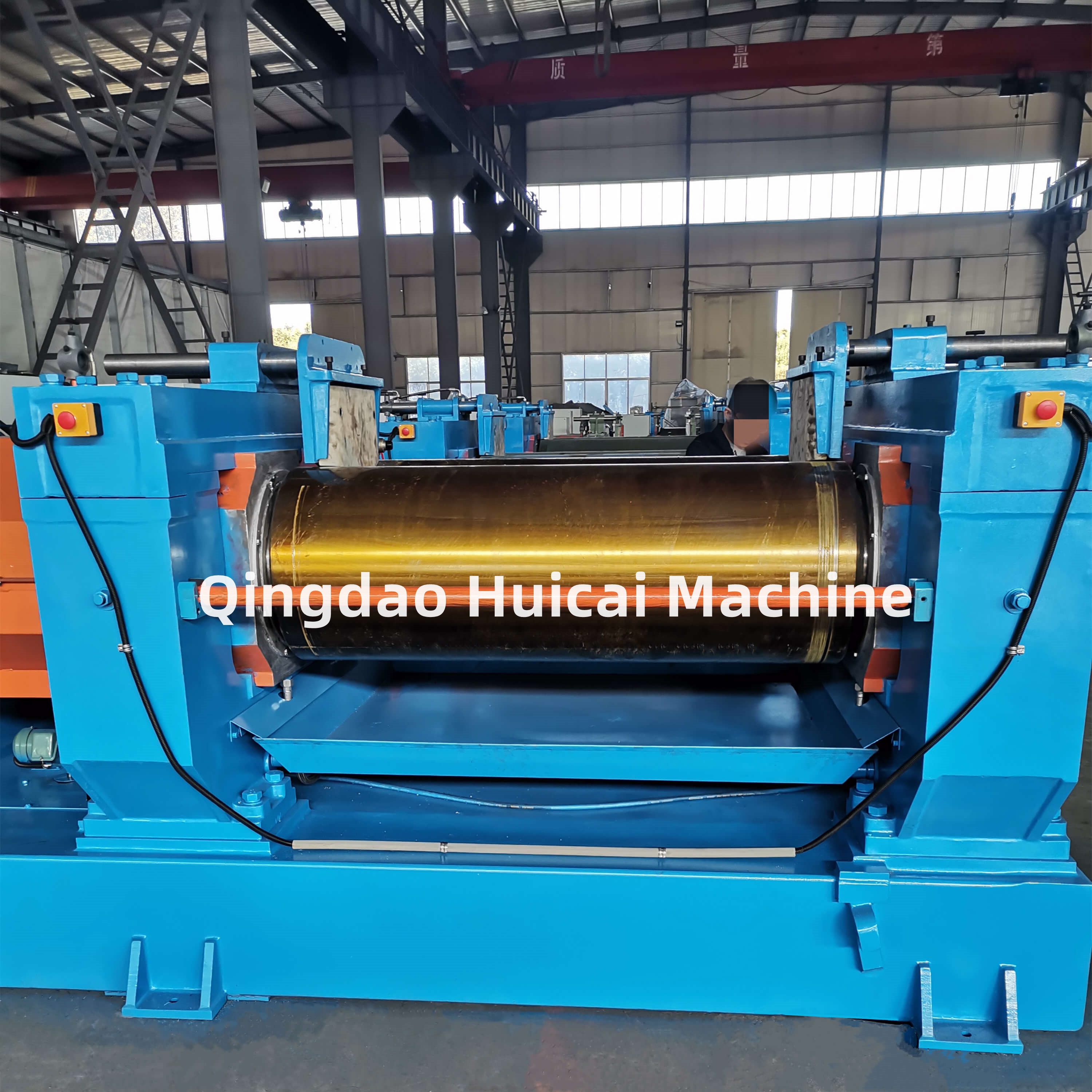 High Safety Level Rubber Mixing Mill Machine with Friction Ratio of Front Roll 1 1.27m/min