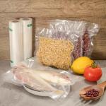 Food Saver Custom Transparent Embossed Plastic Packaging Vacuum Sealer Bag Roll