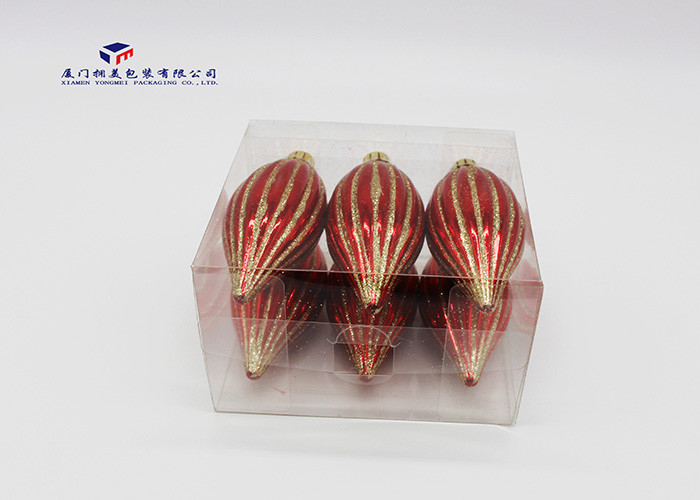 Rigid PET Christmas Gift Plastic Box Clear Plastic Boxes Packaging Craftwork