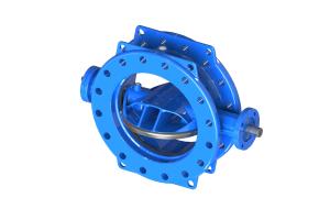 Quality Stainless Steel Disc Double Eccentric Butterfly Valve UL Certificate Comply With Drinking Water Standard wholesale