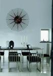Nontoxic Novelty Diamond Designer Wall Sticker Clocks 10D034