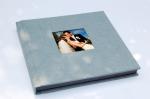 Professional Family / wedding Anniversary Fabric Covered Photo Album 10x10