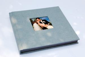 Quality Professional Family / wedding Anniversary Fabric Covered Photo Album 10x10 wholesale