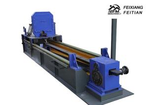 Galvanized Steel Welded Tube Roll Forming Machine , Round / Square Pipe Making Machine